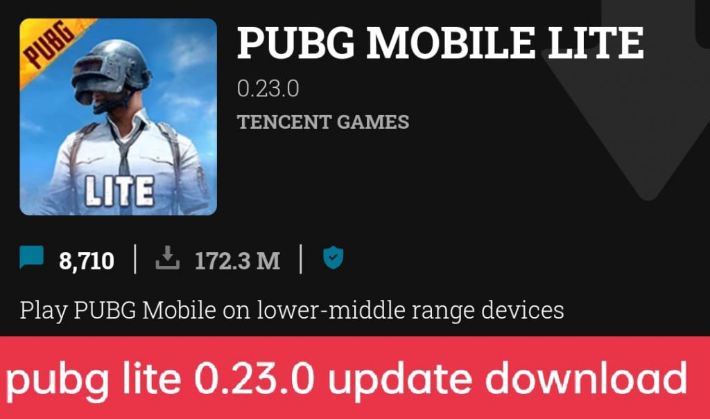 PUBG Mobile Lite Update 0.23.0 Apk+Obb Download 2022