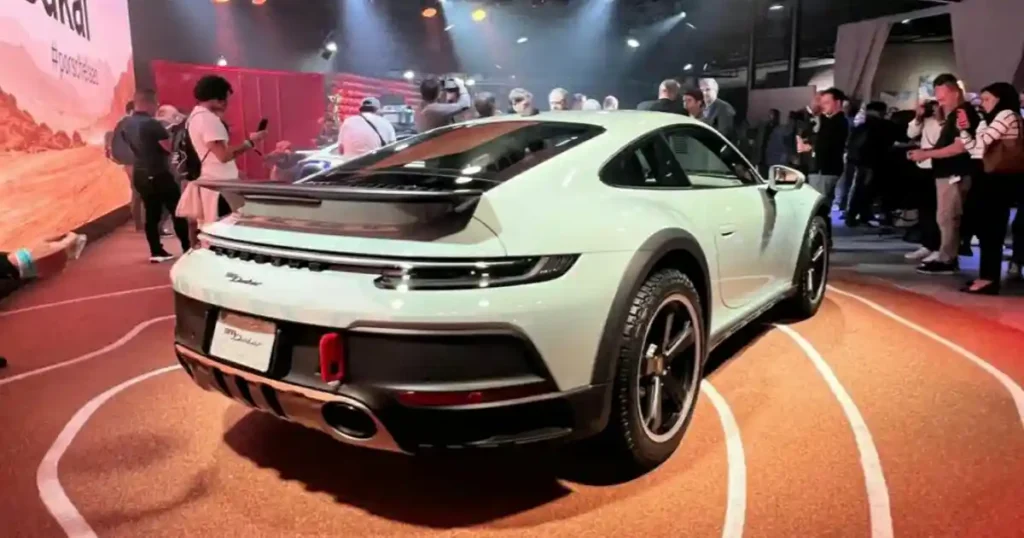 New Porsche 911 Dakar Back Look